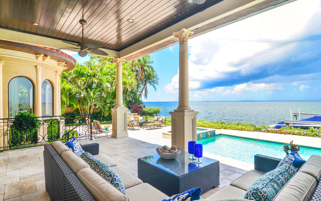 See inside a $7.75M waterfront mansion in Tampa, the second most ...